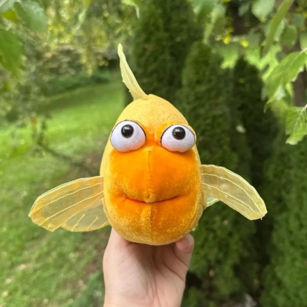 Retired Webkinz Stuffed Orange Goldfish Plush Toy 2008